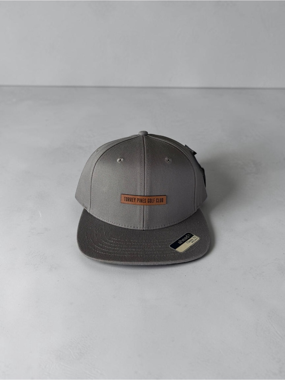 Torrey Pines Golf Club Gray Snapback Hat